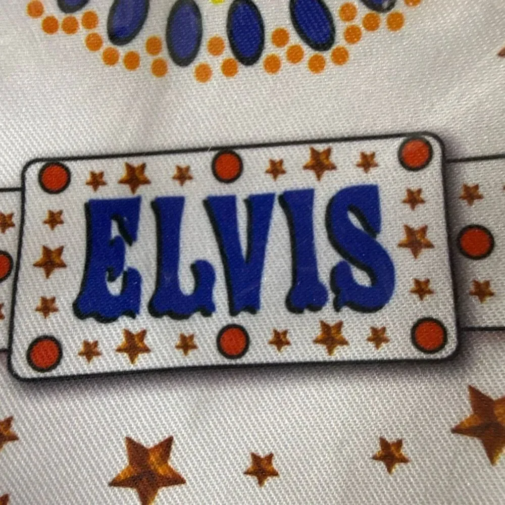 NWT Elvis Presley White Jumpsuit Eagle Oven Mitt & Pot Holder 2 Pcs Kitchen Set
